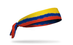 Colombia Painted Flag Tie Headband