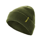 OD Green Waffle Knit Beanie