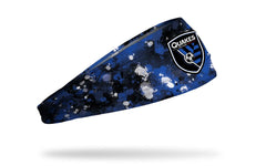 San Jose Earthquakes: Splatter Big Bang Lite Headband