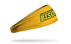 North Dakota State University: Wordmark Gold Big Bang Lite Headband