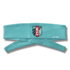 KC Current: Logo Blue Flex Tie Headband