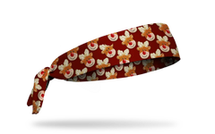 Reindeer Snacks Flex Tie Headband