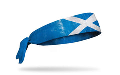 Scotland Grunge Flag Tie Headband