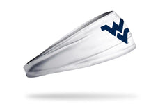 West Virginia University: Logo White Big Bang Lite Headband