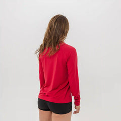 Breakthrough Long Sleeve: Ruby Red