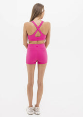 Women's Breakthrough High Rise Short 3": Azalea