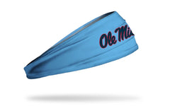 University of Mississippi: Ole Miss Lt. Blue Big Bang Lite Headband