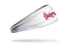 University of Nebraska: Huskers White Big Bang Lite Headband