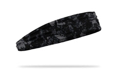 Gridiron Black Gray Infinity Headband