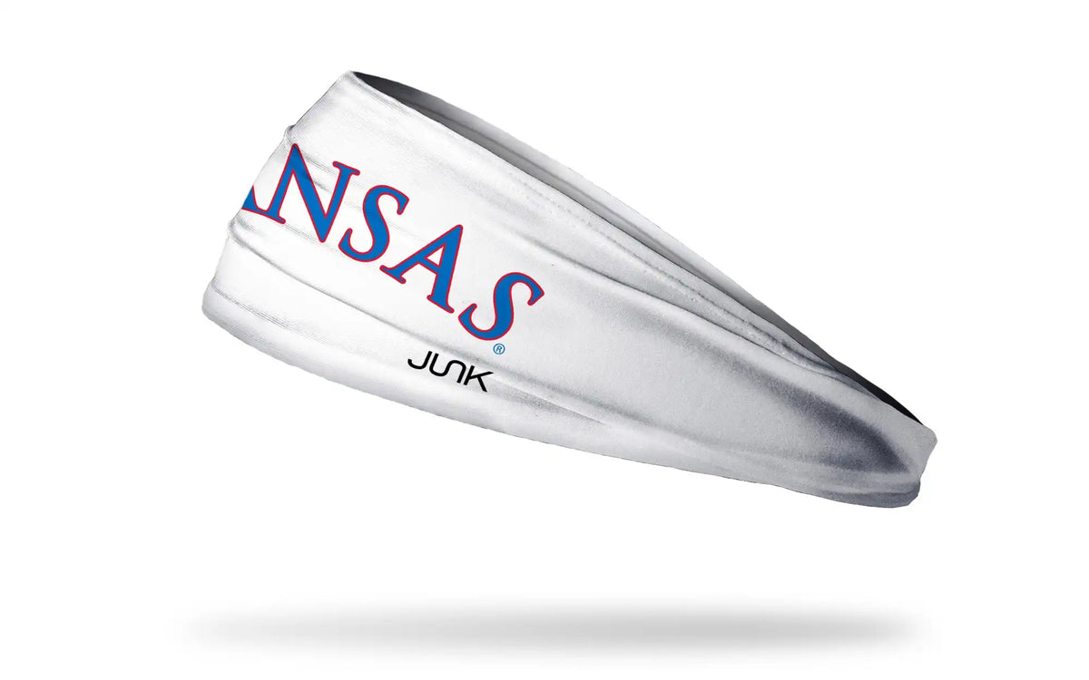 University of Kansas: Wordmark White Big Bang Lite Headband