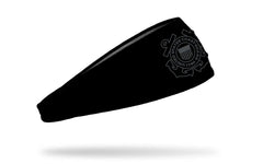Coast Guard: Logo Gray Big Bang Lite Headband