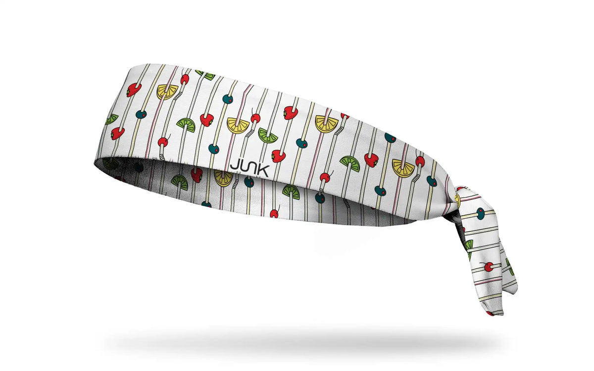 Fruit Punch Straws Flex Tie Headband