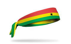 Ghana Flag Flex Tie Headband