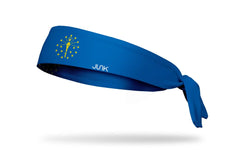 Indiana Flag Tie Headband