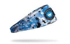 Charlotte FC: Splatter Big Bang Lite Headband