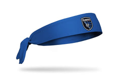 San Jose Earthquakes: Logo Blue Flex Tie Headband