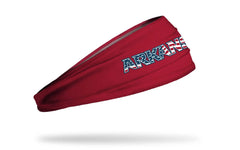 University of Arkansas: Patriotic Arkansas Big Bang Lite Headband