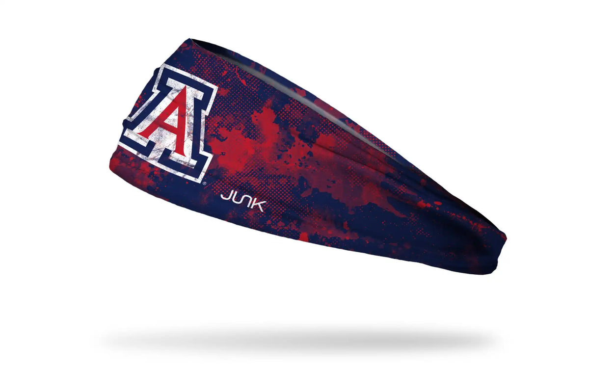 University of Arizona: Grunge Navy Big Bang Lite Headband