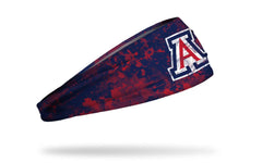 University of Arizona: Grunge Navy Big Bang Lite Headband