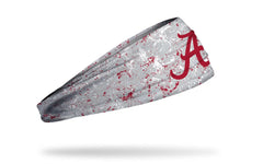 University of Alabama: Splatter Gray Big Bang Lite Headband