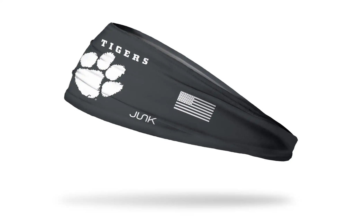 Clemson Tigers: Blackout Big Bang Lite Headband