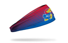 University of Kansas: Gradient Stripe Big Bang Lite Headband