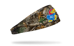 University of Kansas: Realtree Edge Logo Big Bang Lite Headband