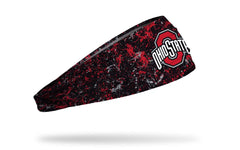 Ohio State: Splatter Black Big Bang Lite Headband