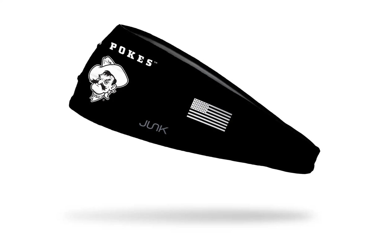 Oklahoma State University: Blackout Big Bang Lite Headband