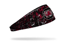 University of South Carolina: Splatter Black Big Bang Lite Headband