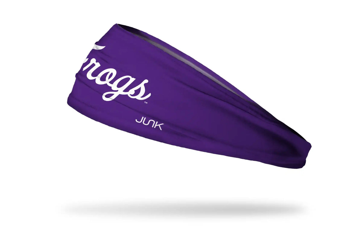 TCU: Script Purple Big Bang Lite Headband