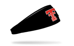 Texas Tech University: Logo Black Big Bang Lite Headband