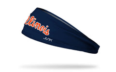 University of Illinois: Script Navy Big Bang Lite Headband