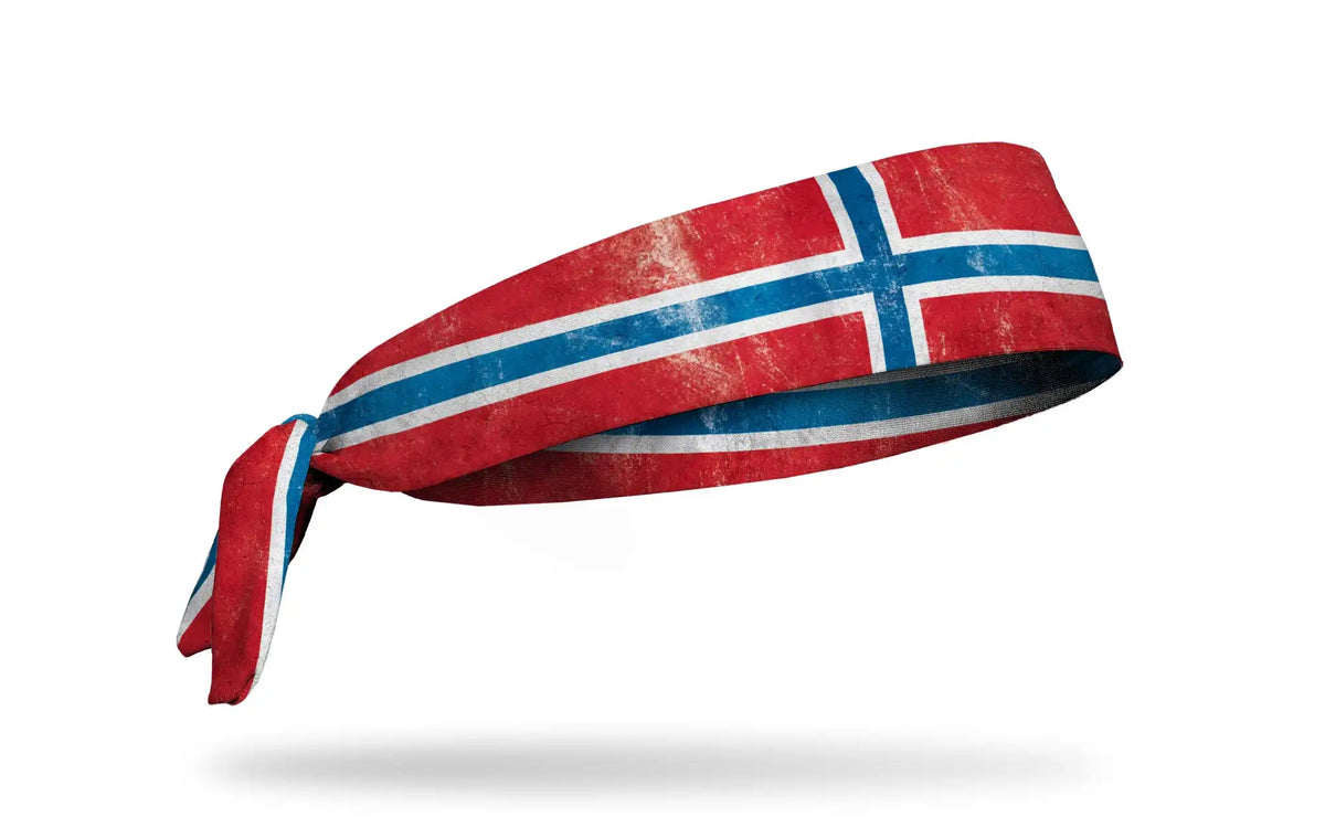 Norway Grunge Flag Tie Headband