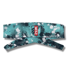 KC Current: Splatter Flex Tie Headband