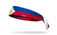 Philippines Painted Flag Flex Tie Headband