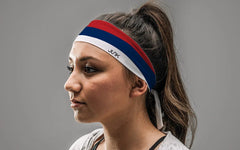 Serbia Flag Flex Tie Headband