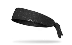 Speckled Dark Flex Tie Headband