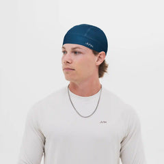 Navy Skull Cap